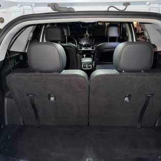 Cargo area vacuumed out and left clean